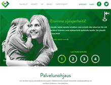 Tablet Screenshot of nuortenystavat.fi